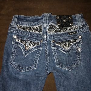 Miss Me boot cut jeans size 27